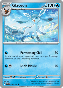 Glaceon 054/167 Twilight Masquerade