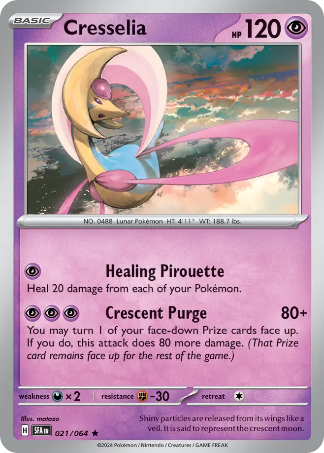 Cresselia 021/064 Shrouded Fable