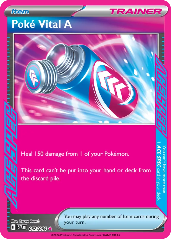 Poké Vital A 062/064 Shrouded Fable