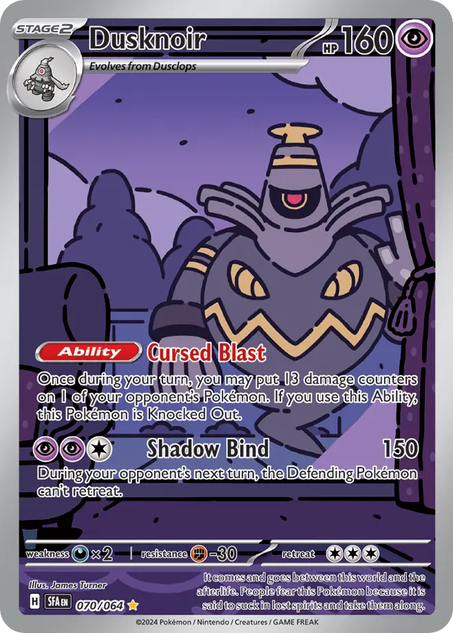 Dusknoir 070/064 Shrouded Fable