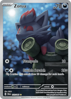 Zorua 075/064 Shrouded Fable