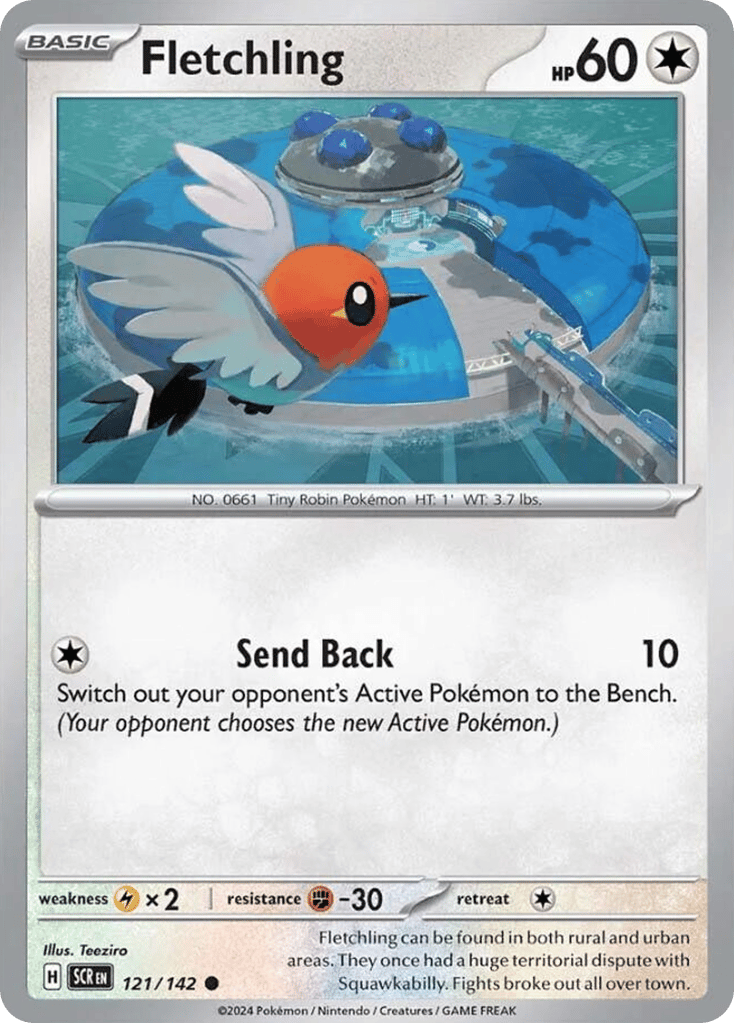 Fletchling 121/142 Stellar Crown