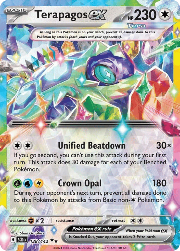 Terapagos ex 128/142 Stellar Crown