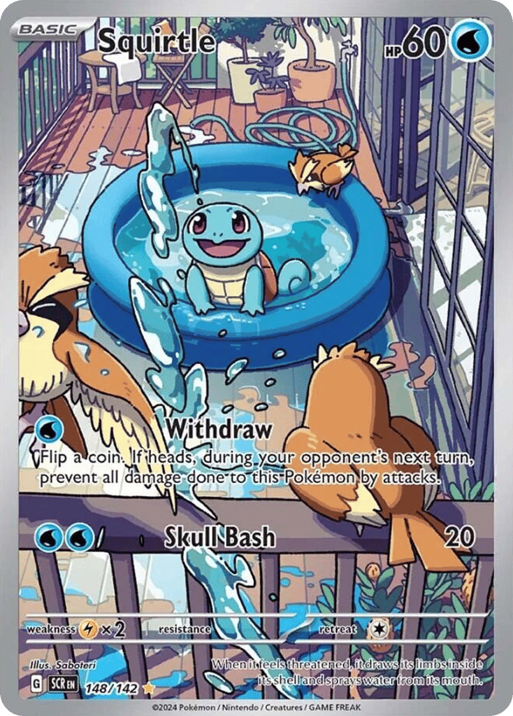 Squirtle 148/142 Stellar Crown