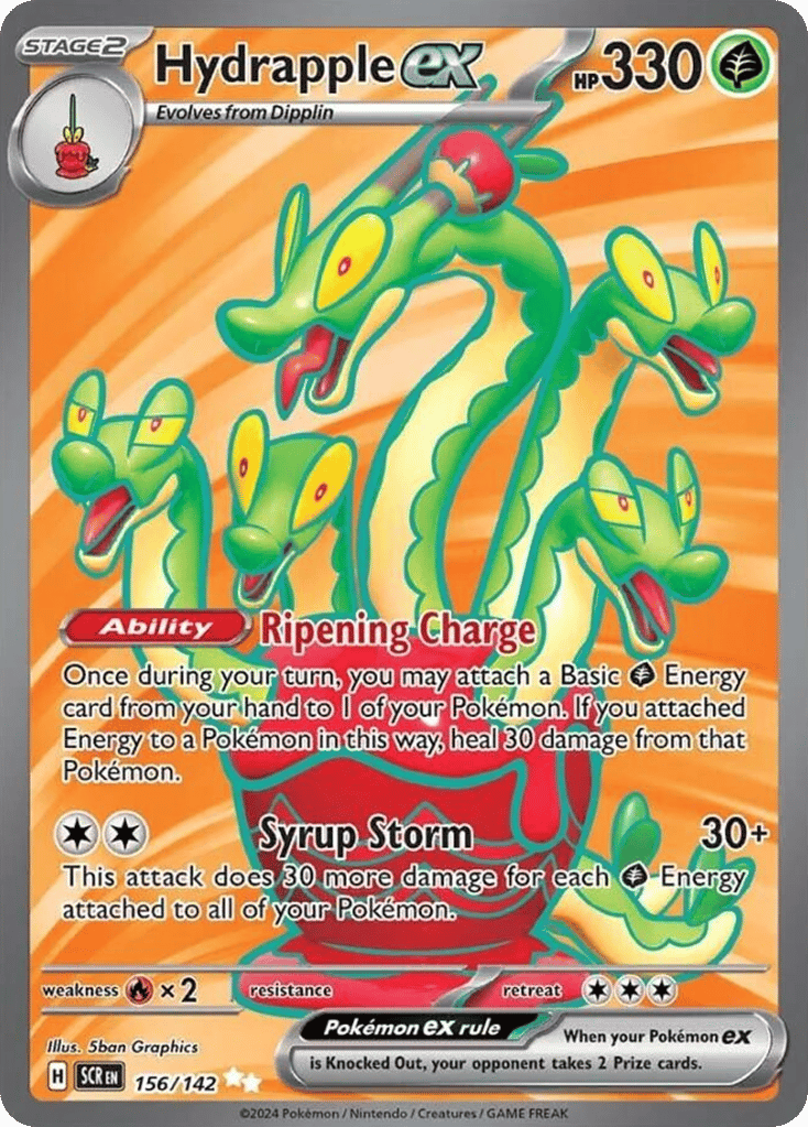 Hydrapple ex 156/142 Stellar Crown