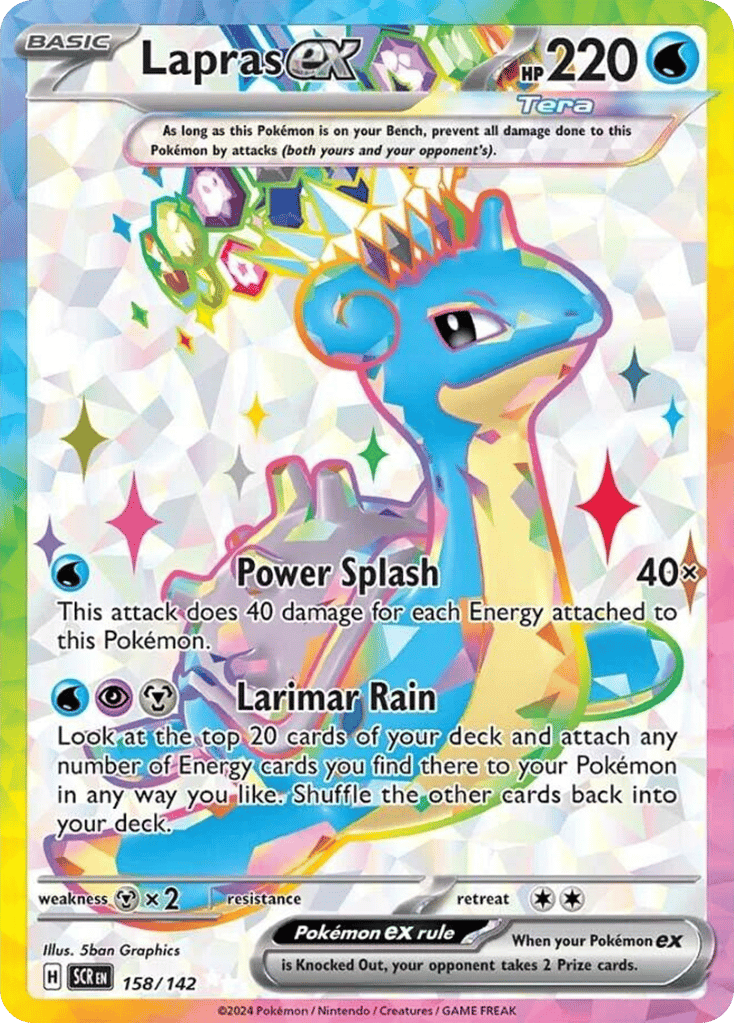 Lapras ex 158/142 Stellar Crown