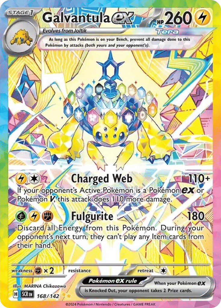 Galvantula ex 168/142 Stellar Crown