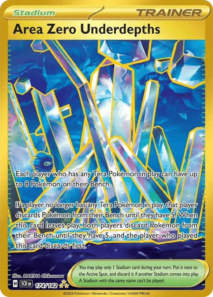 Area Zero Underdepths 174/142 Stellar Crown