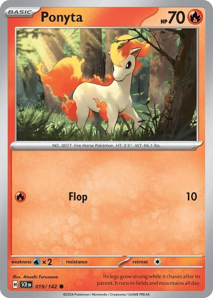 Ponyta 019/142 Stellar Crown