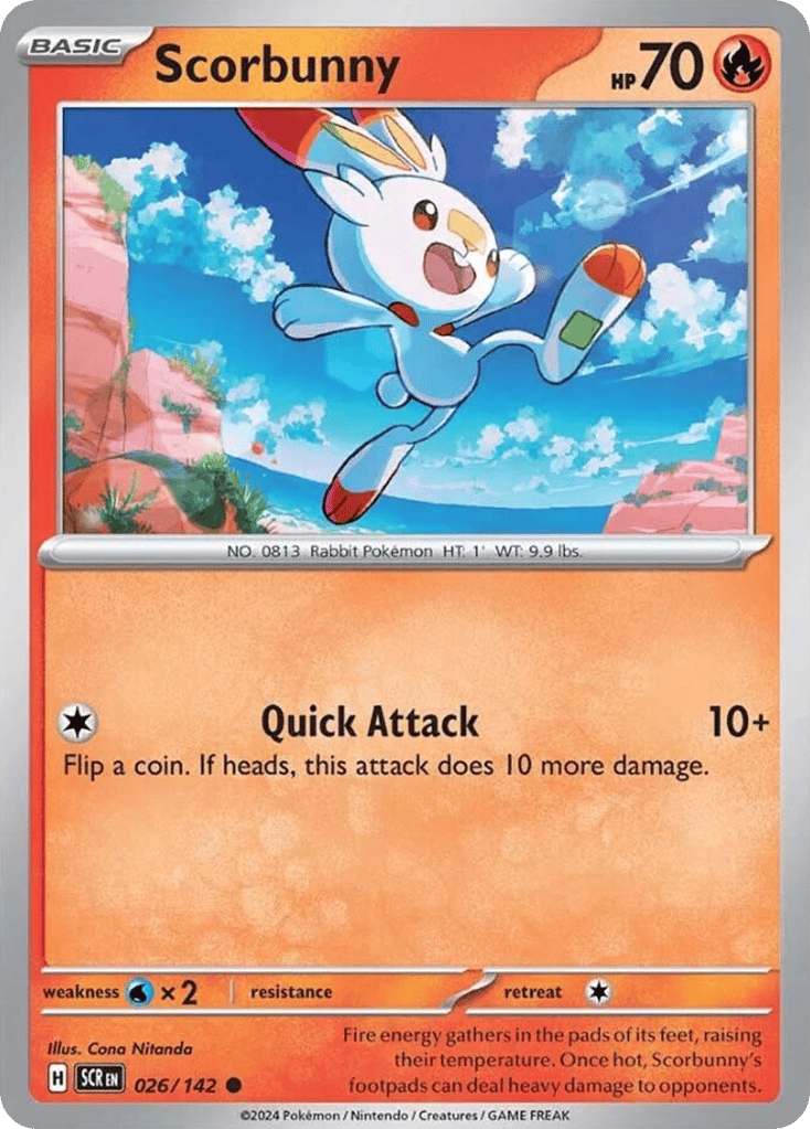 Scorbunny 026/142 Stellar Crown