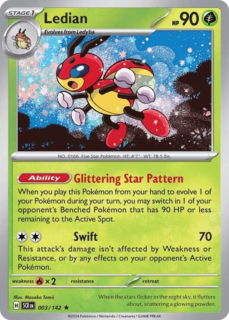 Ledian 003/142 Stellar Crown