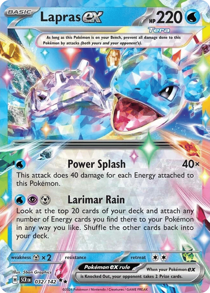 Lapras ex 032/142 Stellar Crown