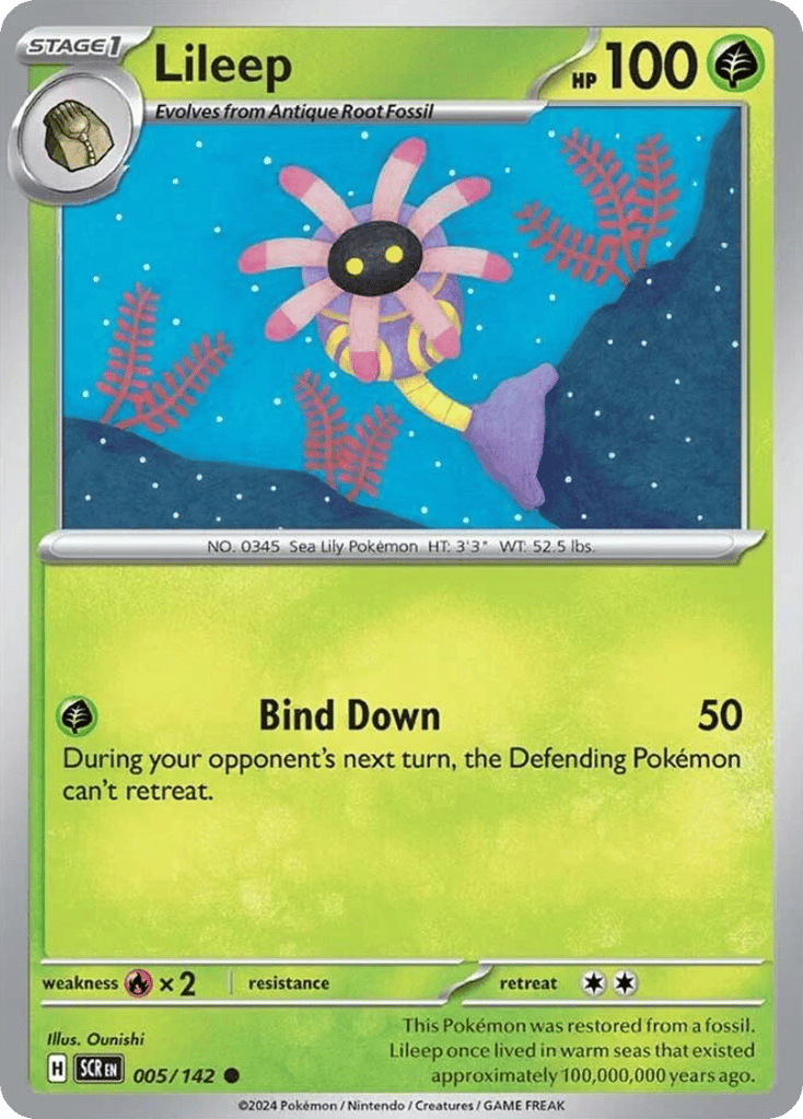 Lileep 005/142 Stellar Crown