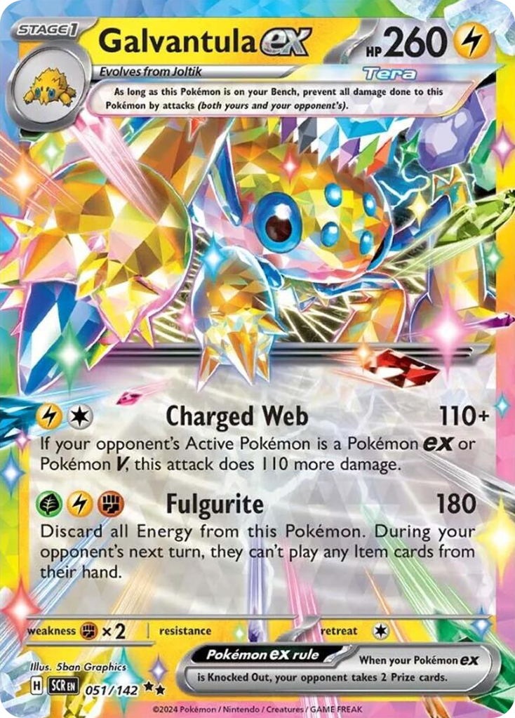 Galvantula ex 051/142 Stellar Crown