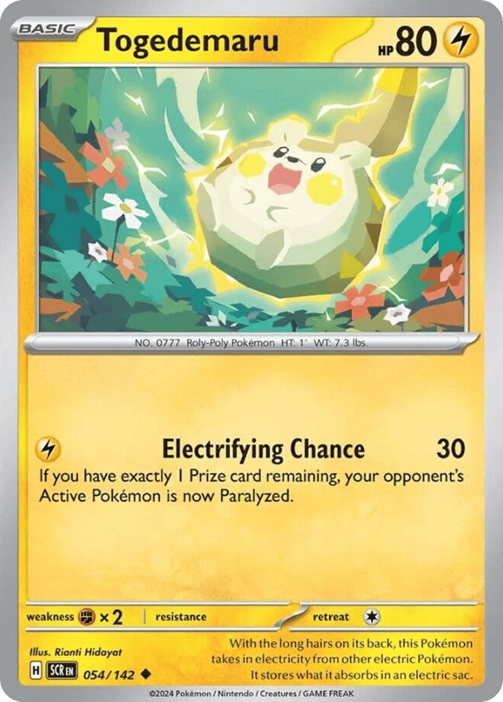 Togedemaru 054/142 Stellar Crown