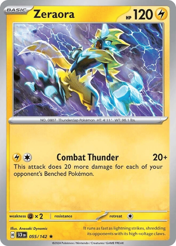 Zeraora 055/142 Stellar Crown