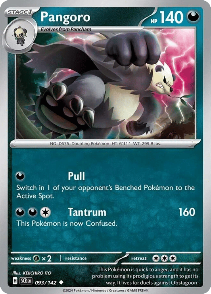 Pangoro 093/142 Stellar Crown