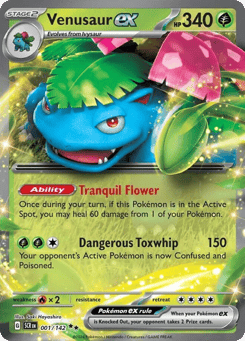 Venusaur ex 001/142 Stellar Crown