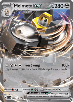 Melmetal ex 105/142 Stellar Crown