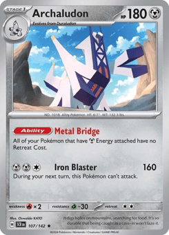 Archaludon 107/142 Stellar Crown