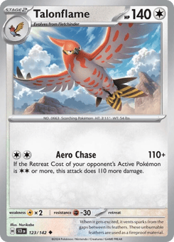 Talonflame 123/142 Stellar Crown