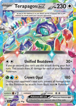 Terapagos ex 128/142 Stellar Crown