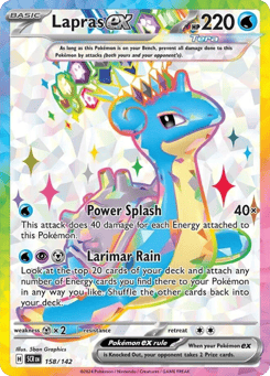 Lapras ex 158/142 Stellar Crown