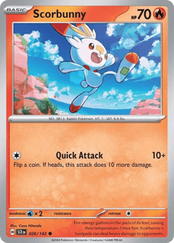 Scorbunny 026/142 Stellar Crown
