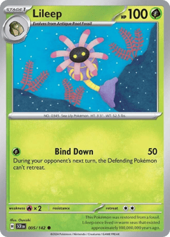 Lileep 005/142 Stellar Crown