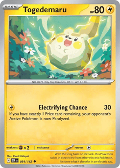Togedemaru 054/142 Stellar Crown