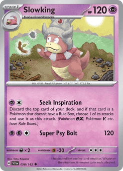 Slowking 058/142 Stellar Crown
