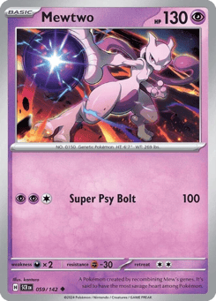 Mewtwo 059/142 Stellar Crown