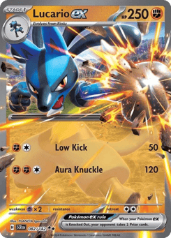 Lucario ex 082/142 Stellar Crown
