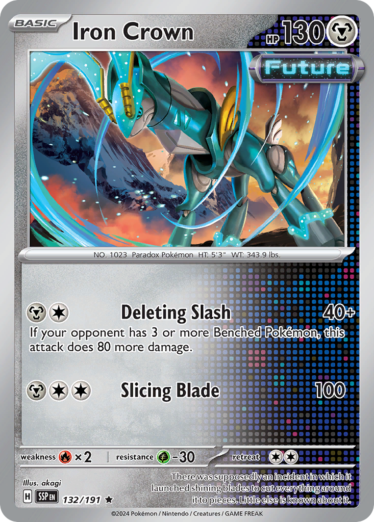 Iron Crown 132/191 Surging Sparks