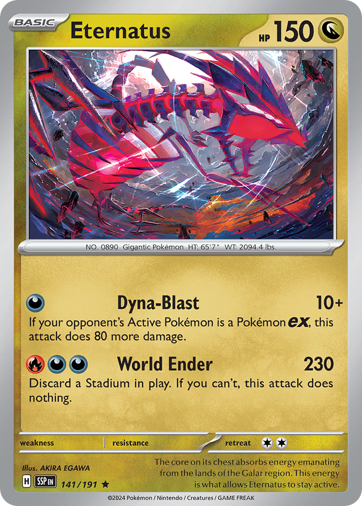 Eternatus 141/191 Surging Sparks