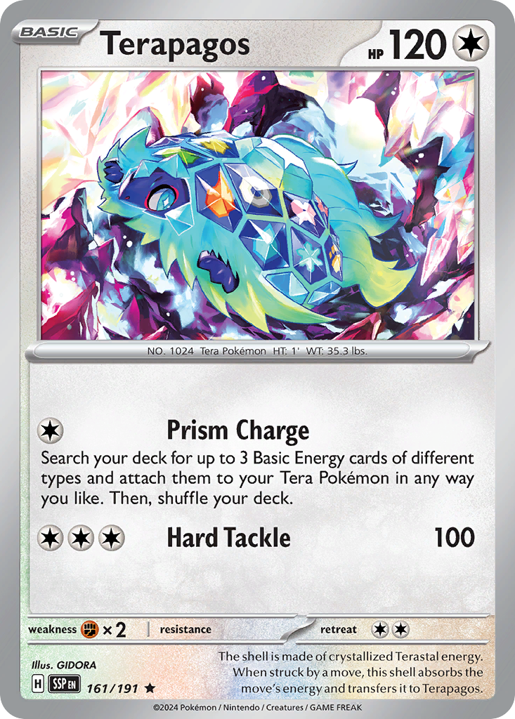 Terapagos 161/191 Surging Sparks