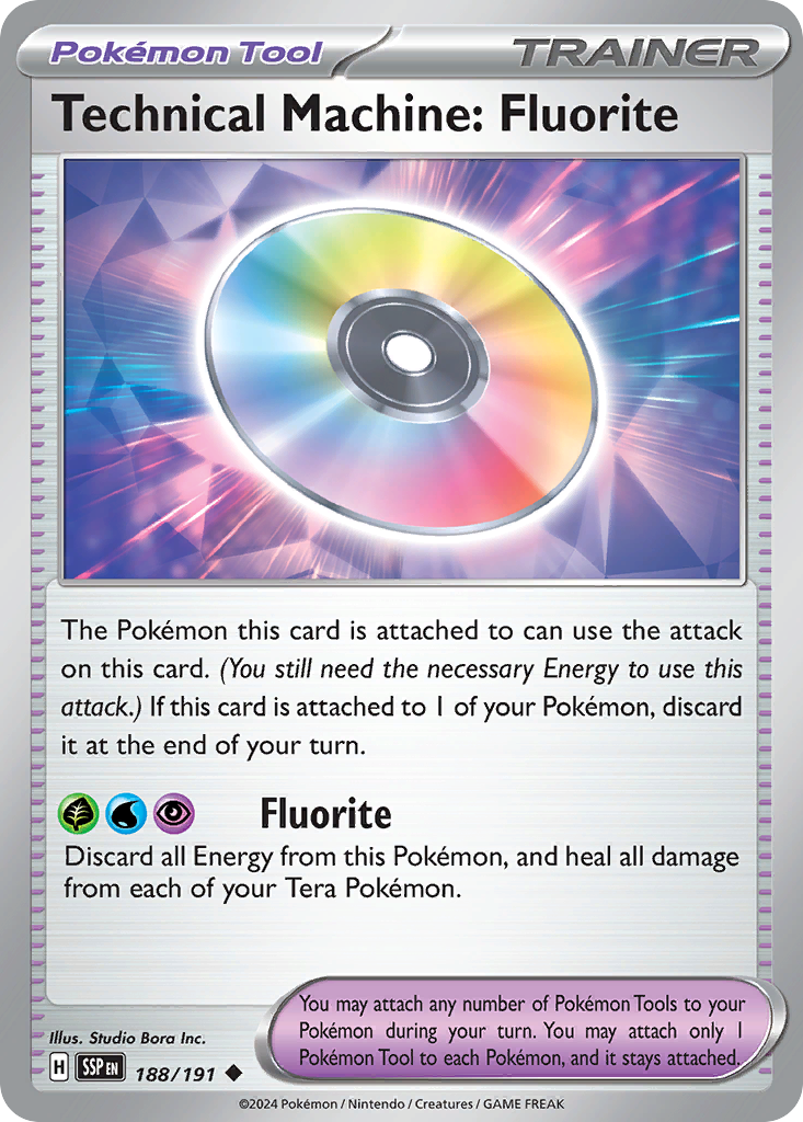 Technical Machine: Fluorite 188/191 Surging Sparks