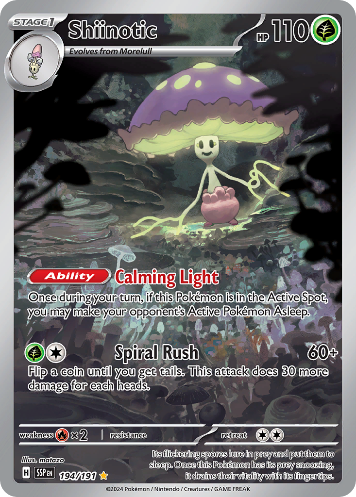 Shiinotic 194/191 Surging Sparks