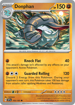 Donphan 103/191 Surging Sparks