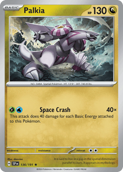 Palkia 136/191 Surging Sparks