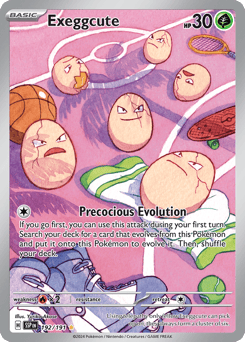 Exeggcute 192/191 Surging Sparks