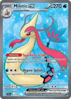 Milotic ex 217/191 Surging Sparks
