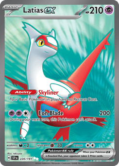 Latias ex 220/191 Surging Sparks