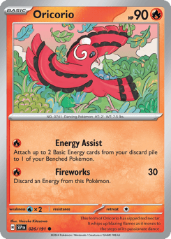 Oricorio 026/191 Surging Sparks
