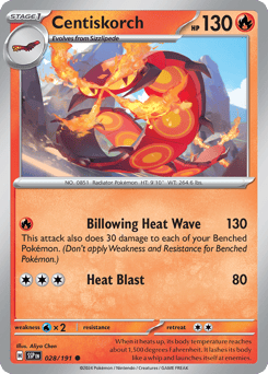 Centiskorch 028/191 Surging Sparks