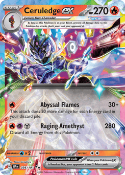 Ceruledge ex 036/191 Surging Sparks