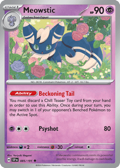 Meowstic 085/191 Surging Sparks