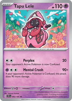 Tapu Lele 092/191 Surging Sparks