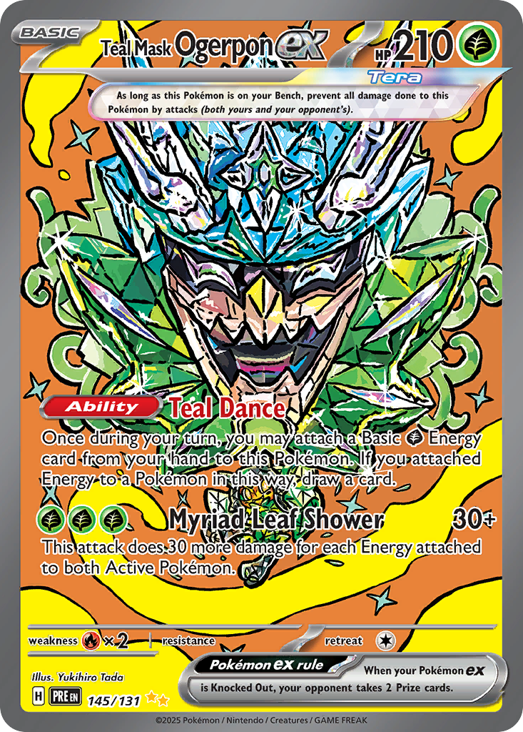 Teal Mask Ogerpon ex 145/131 Prismatic Evolutions