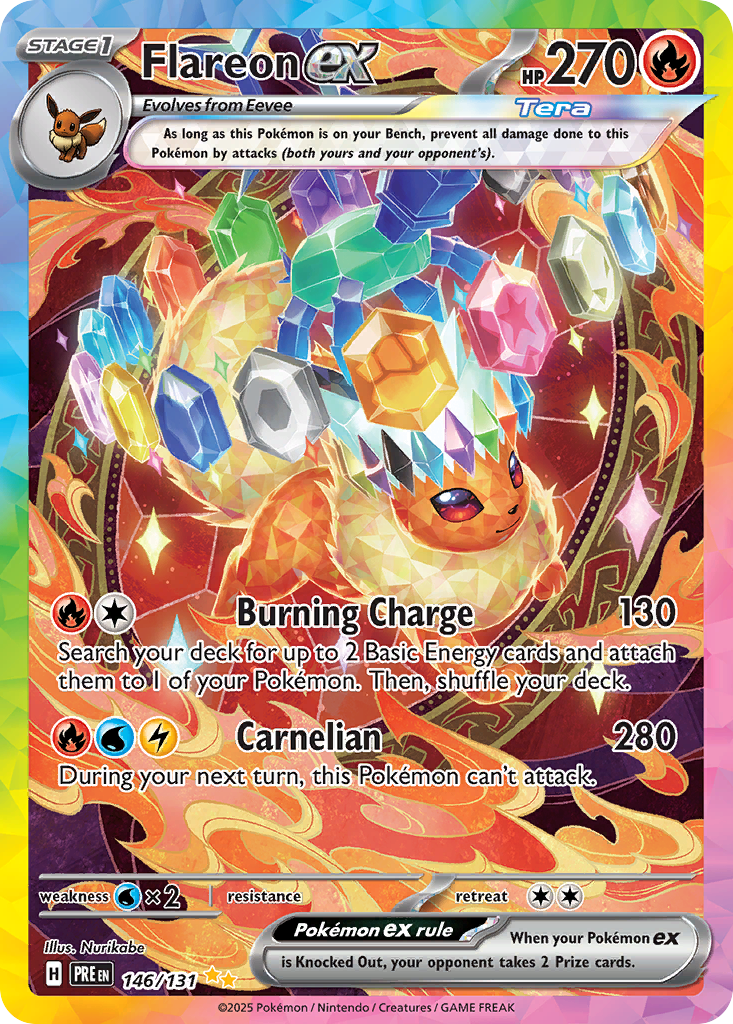Flareon ex 146/131 Prismatic Evolutions
